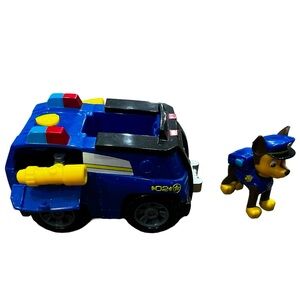 Paw Patrol Chase Police Rescue With Pop Out Lights, Vehicle, And Chase Figure